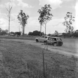 Car racing, Sunshine Coast Speedway, Wappa Falls Road, Yandina, 31 December 1972