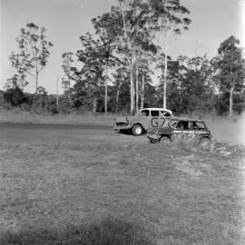 Car racing, Sunshine Coast Speedway, Wappa Falls Road, Yandina, 31 December 1972