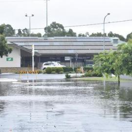 Flooding, Tewantin-Noosa Bowls Club, Hilton Terrace, Tewantin, 26 February 2022