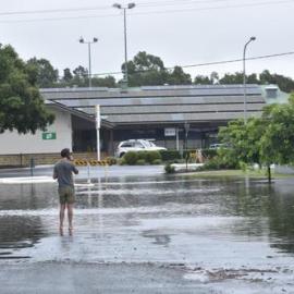 Flooding, Tewantin-Noosa Bowls Club, Hilton Terrace, Tewantin, 26 February 2022