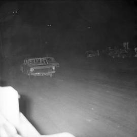 Car racing, Sunshine Coast Speedway, Wappa Falls Road, Yandina, 26 July 1973