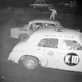 Car racing, Sunshine Coast Speedway, Wappa Falls Road, Yandina, July 1973