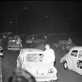 Drivers, Sunshine Coast Speedway, Wappa Falls Road, Yandina, July 1973