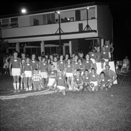 Coolum gymnastics team, Coolum State School, Coolum, November 1973