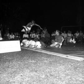 Coolum gymnastics team, Coolum State School, Coolum, November 1973