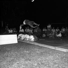Coolum gymnastics team, Coolum State School, Coolum, November 1973