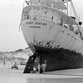 Cherry Venture, Teewah Beach, Noosa North Shore, 1973