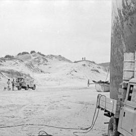 Cherry Venture, Teewah Beach, Noosa North Shore, 1973
