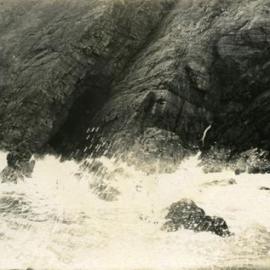 Devil's Kitchen, Noosa National Park, Noosa Heads. ca 1900s