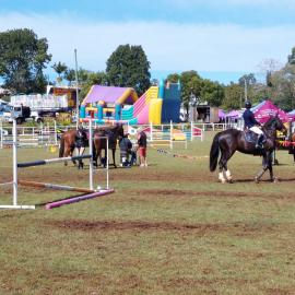 Equestrian competitors, Noosa Country Show, Pomona, 10 September 2022