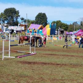 Equestrian competitors, Noosa Country Show, Pomona, 10 September 2022
