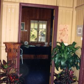 Entrance to maid's sitting room, Wallace House, Noosaville, 8 June 1993