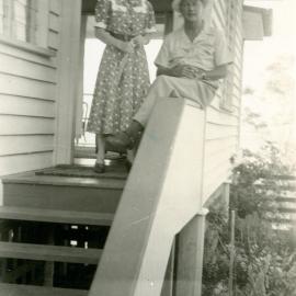 Barbara and Leslie Lintott, Noosa Heads, ca 1930s