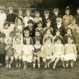 Class Photo, Grade1, Prep II  and I, Tewantin State School, Tewantin, 1934