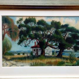 Dummy Nash House, painted by Jean Dunstan, Noosaville, before 1980