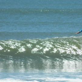 Competitor, Noosa Festival of Surfing, Noosa Main Beach, Noosa Heads, 14 March 2013