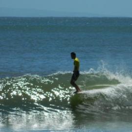 Competitor, Noosa Festival of Surfing, Noosa Main Beach, Noosa Heads, 14 March 2013