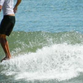 Competitor, Noosa Festival of Surfing, Noosa Main Beach, Noosa Heads, 14 March 2013