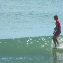 Competitor, Noosa Festival of Surfing, Noosa Main Beach, Noosa Heads, 14 March 2013