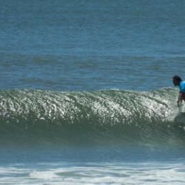 Competitor, Noosa Festival of Surfing, Noosa Main Beach, Noosa Heads, 14 March 2013