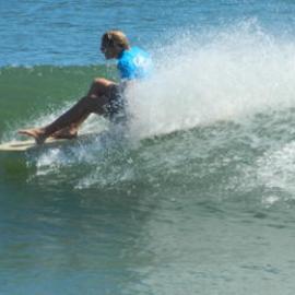 Competitor, Noosa Festival of Surfing, Noosa Main Beach, Noosa Heads, 14 March 2013