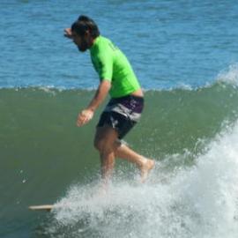 Competitor, Noosa Festival of Surfing, Noosa Main Beach, Noosa Heads, 14 March 2013