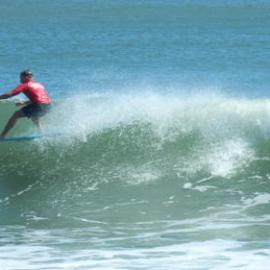 Competitor, Noosa Festival of Surfing, Noosa Main Beach, Noosa Heads, 14 March 2013