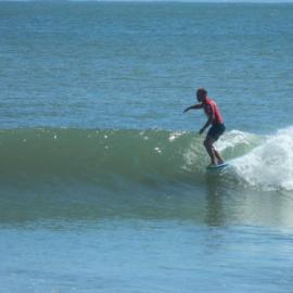 Competitor, Noosa Festival of Surfing, Noosa Main Beach, Noosa Heads, 14 March 2013