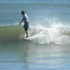 Competitor, Noosa Festival of Surfing, Noosa Main Beach, Noosa Heads, 14 March 2013