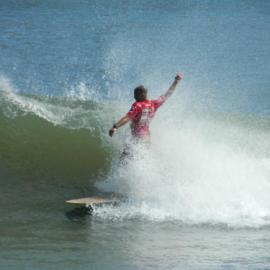 Competitor, Noosa Festival of Surfing, Noosa Main Beach, Noosa Heads, 14 March 2013