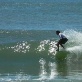 Competitor, Noosa Festival of Surfing, Noosa Main Beach, Noosa Heads, 14 March 2013
