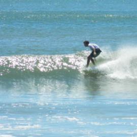Competitor, Noosa Festival of Surfing, Noosa Main Beach, Noosa Heads, 14 March 2013