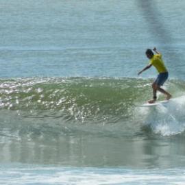 Competitor, Noosa Festival of Surfing, Noosa Main Beach, Noosa Heads, 14 March 2013