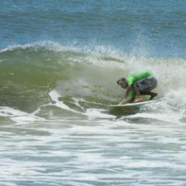 Competitor, Noosa Festival of Surfing, Noosa Main Beach, Noosa Heads, 14 March 2013