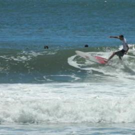 Competitor, Noosa Festival of Surfing, Noosa Main Beach, Noosa Heads, 14 March 2013