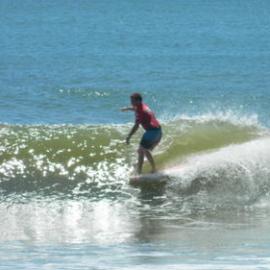 Competitor, Noosa Festival of Surfing, Noosa Main Beach, Noosa Heads, 14 March 2013