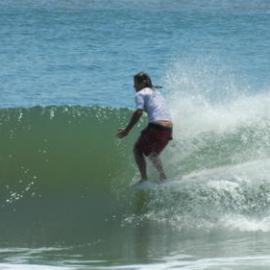 Competitor, Noosa Festival of Surfing, Noosa Main Beach, Noosa Heads, 14 March 2013