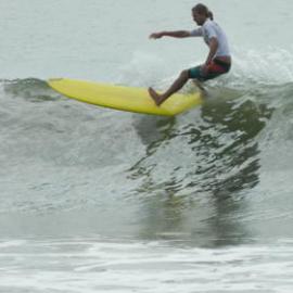 Competitor, Noosa Festival of Surfing, Noosa Main Beach, Noosa Heads, 14 March 2013