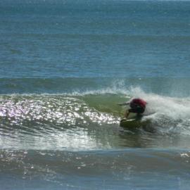 Competitor, Noosa Festival of Surfing, Noosa Main Beach, Noosa Heads, 15 March 2013