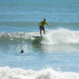 Competitor, Noosa Festival of Surfing, Noosa Main Beach, Noosa Heads, 15 March 2013
