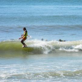 Competitor, Noosa Festival of Surfing, Noosa Main Beach, Noosa Heads, 15 March 2013