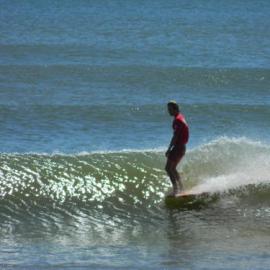 Competitor, Noosa Festival of Surfing, Noosa Main Beach, Noosa Heads, 15 March 2013