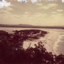 Aerial view, Noosa Heads, Noosa Main Beach, Noosa Heads