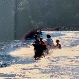 Boating party, Noosa River