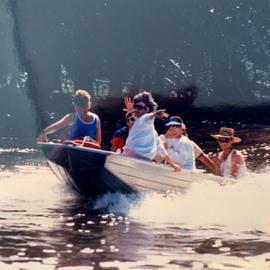Boating party, Noosa River