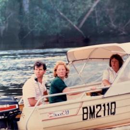 Boating party, Noosa River