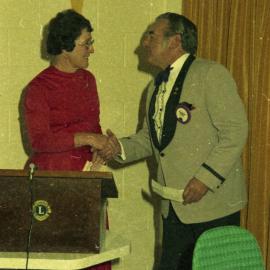 Dinner meeting to establish Noosa Heads Lions Club, Noosa Heads Hotel, 26 February 1974