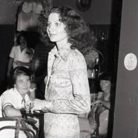 Noosa Ladies Lions fashion parade, Chantilly Restaurant, Noosa Heads, ca 1974