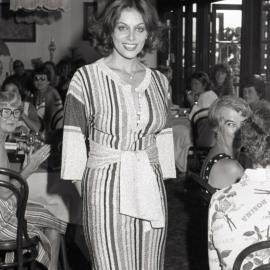 Noosa Ladies Lions fashion parade, Chantilly Restaurant, Noosa Heads, ca 1974