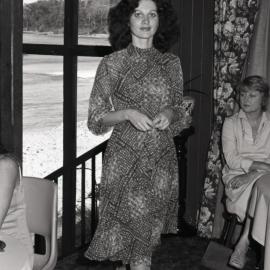 Noosa Ladies Lions fashion parade, Chantilly Restaurant, Noosa Heads, ca 1974